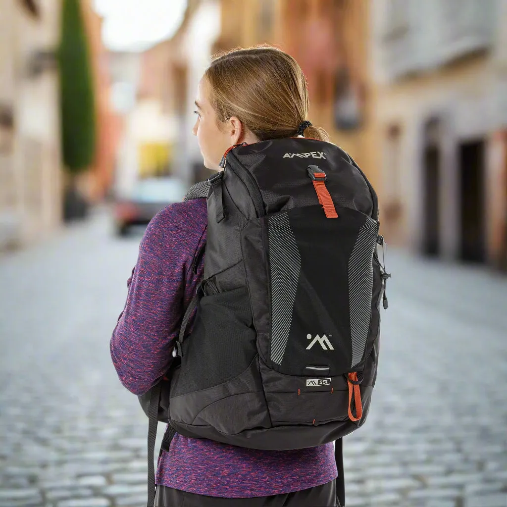 🎒 AMPEX Cahill 25L Lightweight Hiking Backpack – Perfect for Adventurers & Day Hikes! 🏞️🌟
