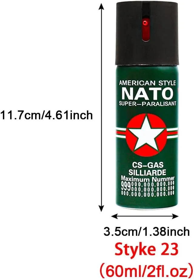 (1-4 pcs) 60ml Pepper Spray for Safety Protection, with Safety Cover, Easy to Carry and Quick Access - Outdoor Safety Products