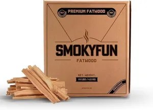 10 lbs Fatwood Fire Starter Sticks - Essential Fire Starters for Camping, Wood Stoves, Fireplaces, and Bonfires | Easy Campfire Starting with 2 Sticks | 10 lb Box (10 LB)