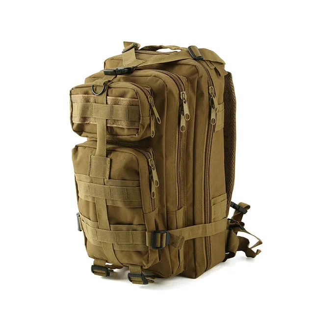 1000D Nylon Colors 28L Waterproof Tactical Backpack Outdoor Military Backpack Tactical Bag Sport Camping Hiking Fishing Hunting