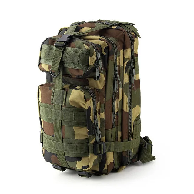1000D Nylon Colors 28L Waterproof Tactical Backpack Outdoor Military Backpack Tactical Bag Sport Camping Hiking Fishing Hunting