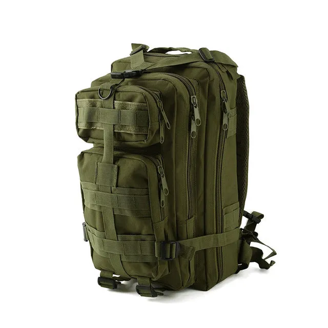 1000D Nylon Colors 28L Waterproof Tactical Backpack Outdoor Military Backpack Tactical Bag Sport Camping Hiking Fishing Hunting