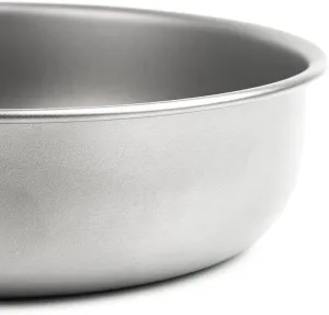 1.2L Outdoor Pure Titanium Cookware Portable Folding Handle Frying Pan (1.2L)