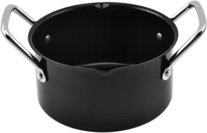 1Pc Non Stick Cookware for Household Use Durable Stew Pot for Outdoor Bbq and Camping Saucepan Easy to Clean Compact Design for All Cooking