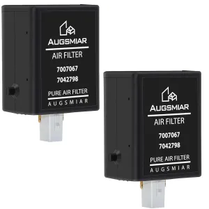 2 Pack 7042798, 7007067 Air Purification Cartridge Replacement Compatible with Sub-Zero Refrigerator Replace for 7042798, 7007067 Air Filter