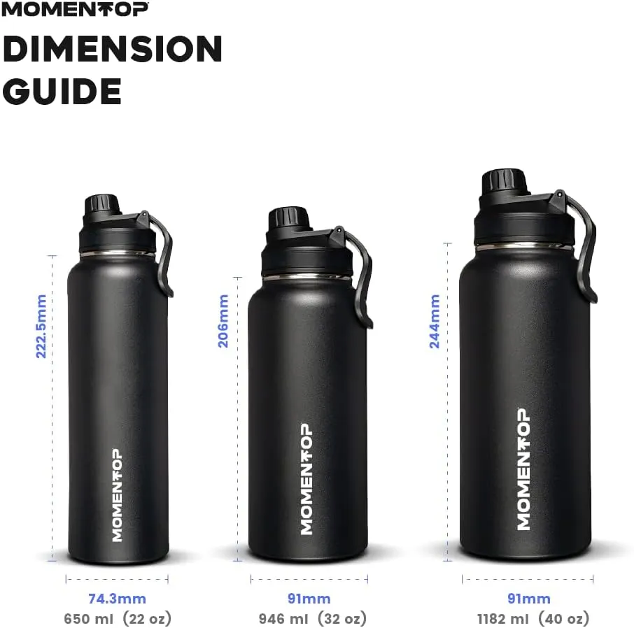 22oz SPORT BOTTLE MOMENTOP™| CHERRY RED
