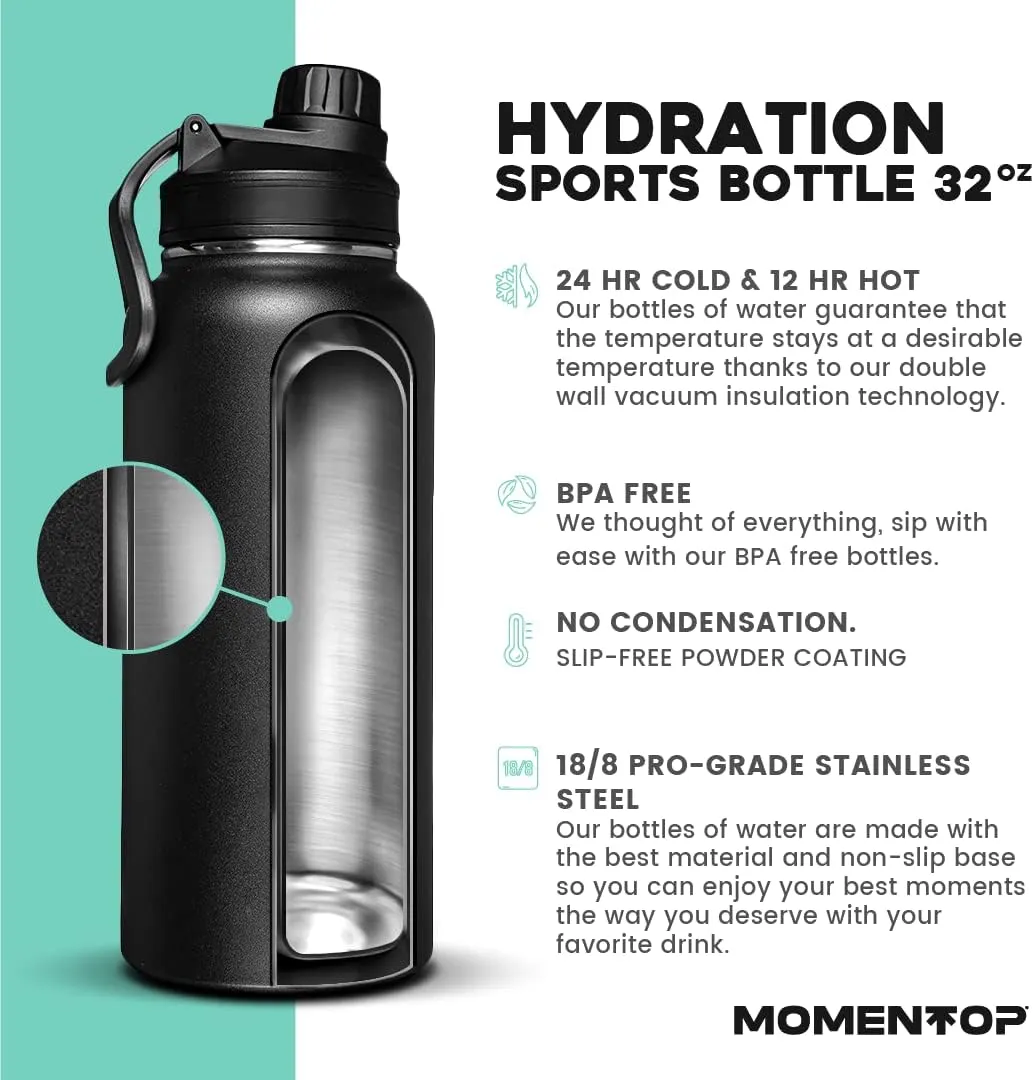 22oz SPORT BOTTLE MOMENTOP™| CHERRY RED