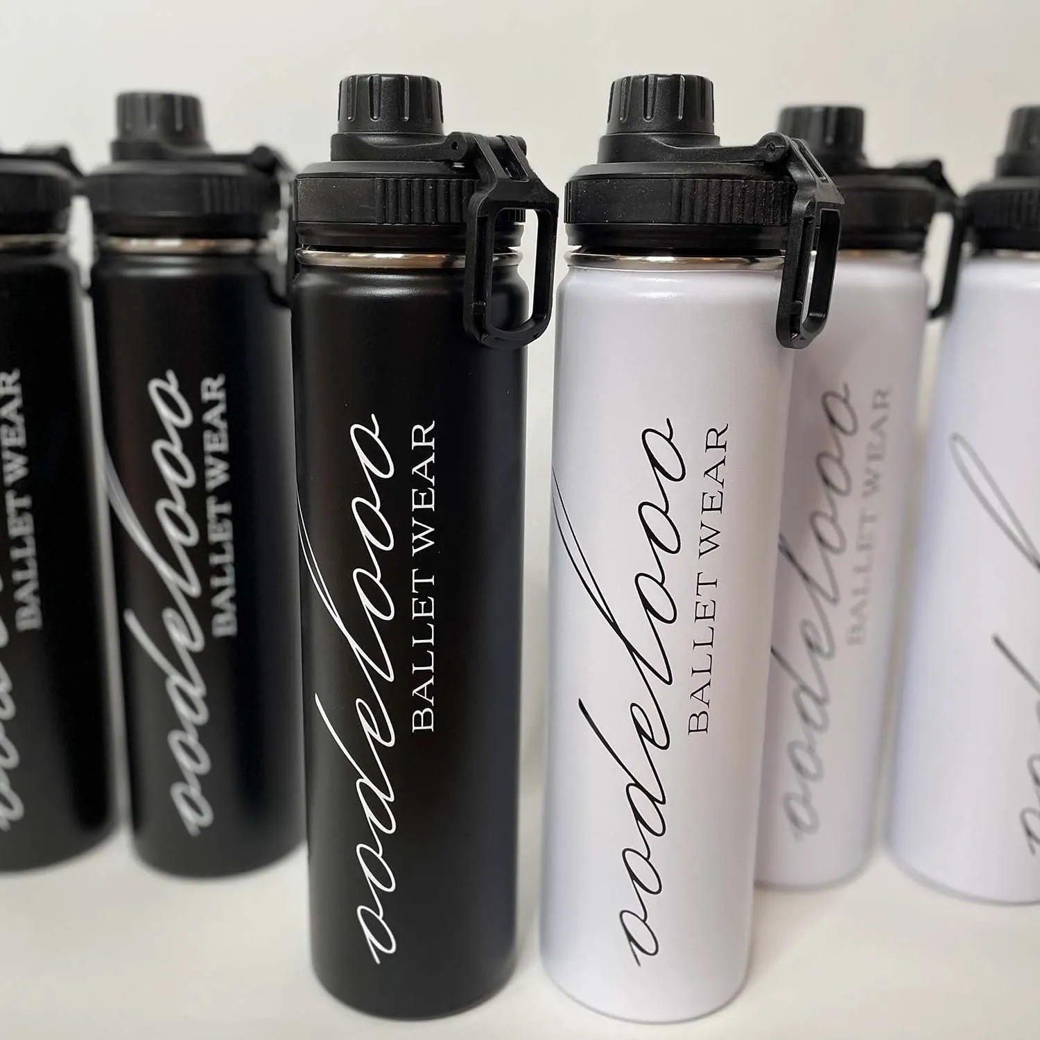 24oz Insulated Stainless Steel Logo Water Bottle