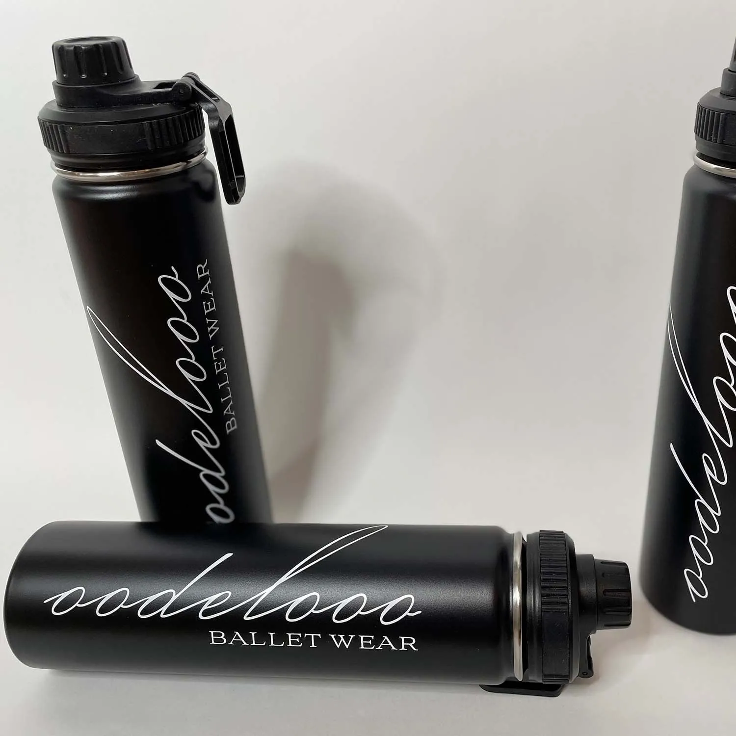24oz Insulated Stainless Steel Logo Water Bottle