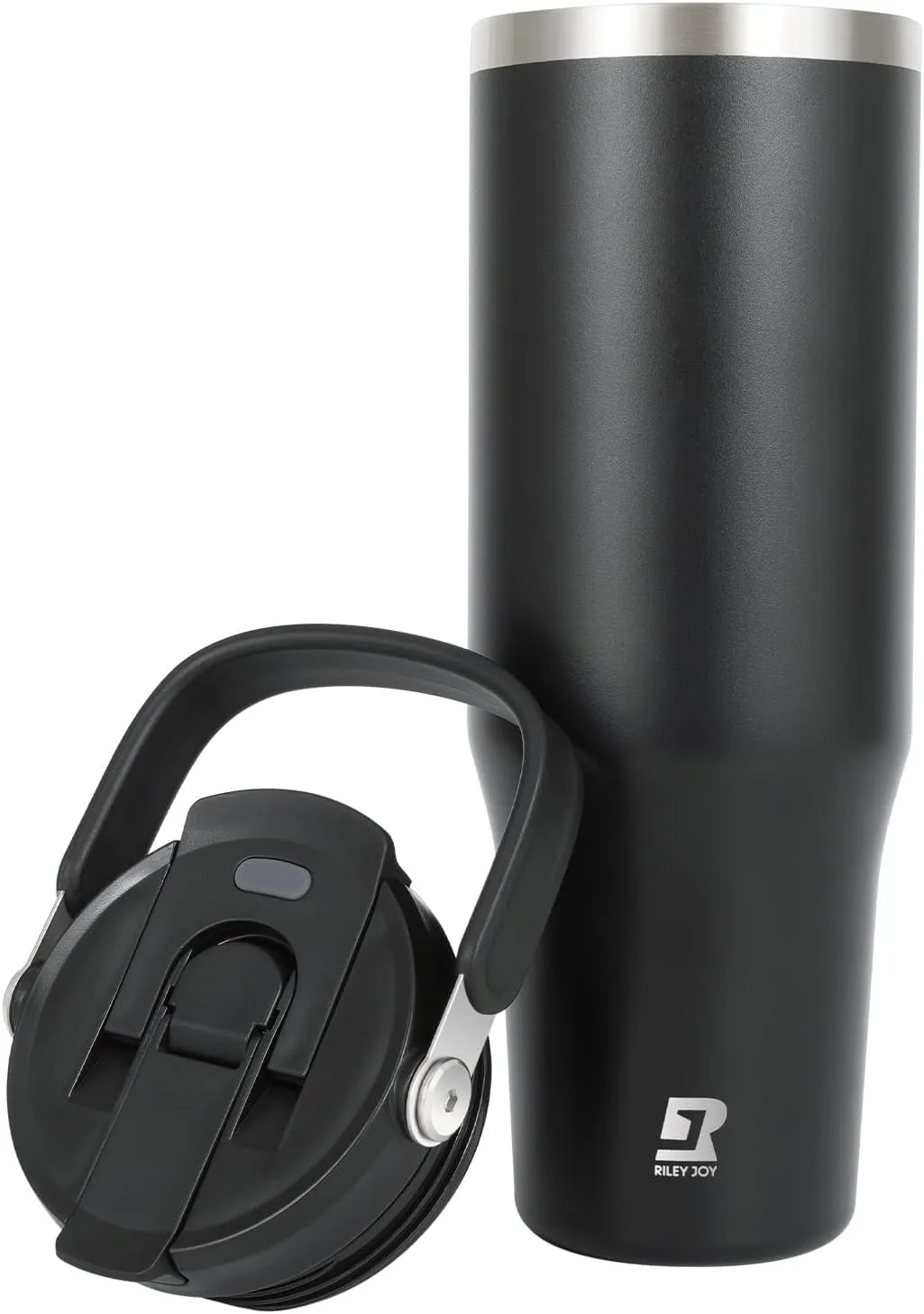32 oz 2.0 Stainless Steel Tumbler with Leak-Proof Lid and Straw, Double-Wall Vacuum Insulated Travel Mug for Coffee, Iced Tea, or Water - Ideal for Commutes and Outdoor