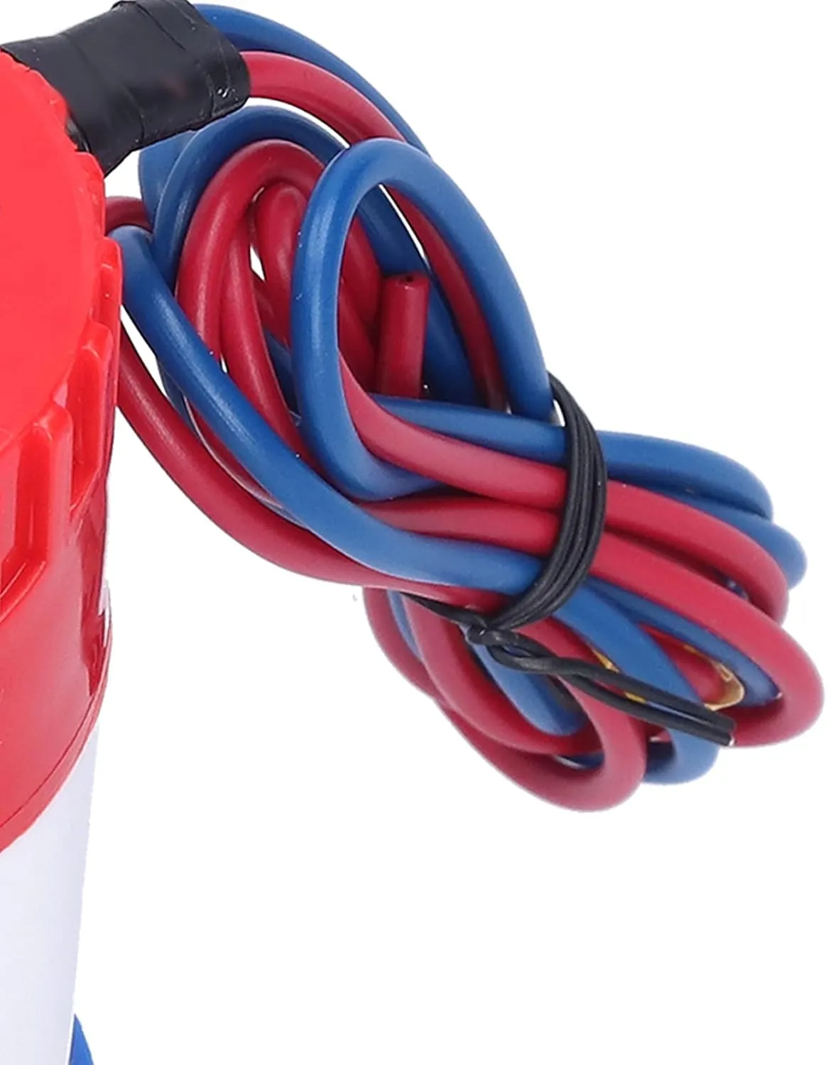 350GPH Electric Submersible Bilge Pump with Shockresistant ABS Housing, Stainless Steel Shaft, EasytoClean Springlock Filter for Shipbuilding, Fishery, etc., Suitable for Sea (DC24V 350GPH)