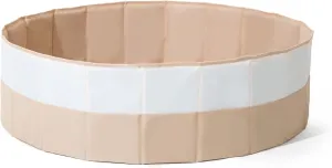 40Inch Ball Pit for Toddlers Pets with Storage Bag Gifts for Baby Girls Boys Kids Dogs as Play Yard, Baby Playpen, Fence, Oxford Foldable Ball Pool (Balls Not Included), Gentle Beige