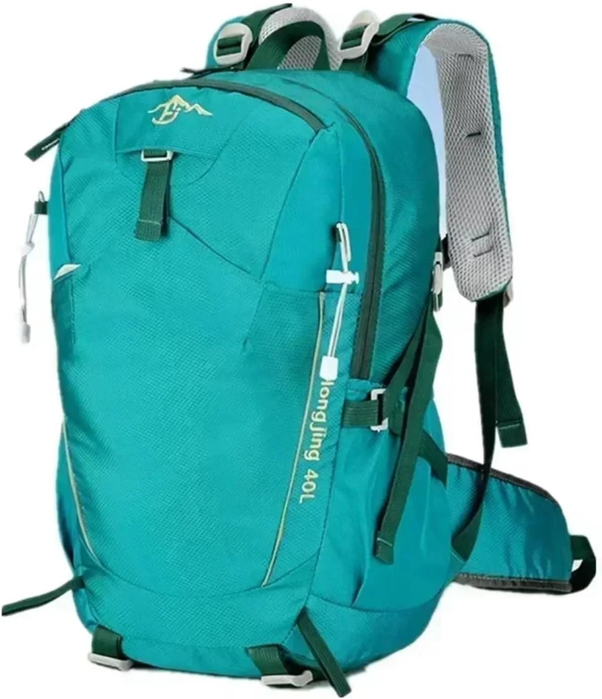 40L Outdoor Hiking Camping Backpack Bag Men Outdoor Light Climbing Bag Woman Cycling Backpack With Cover(Green)