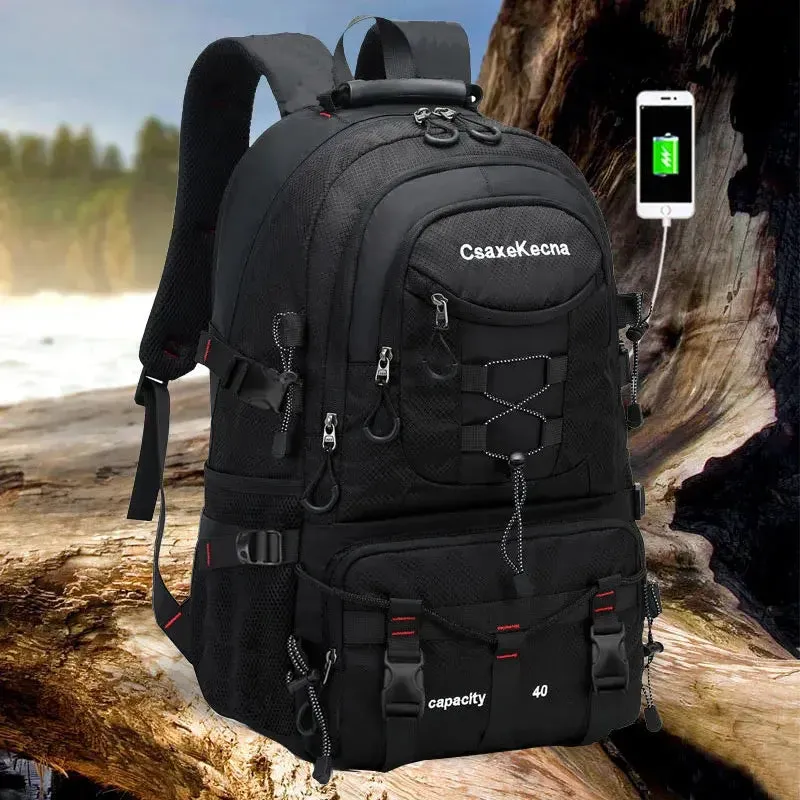 40L Waterproof Travel Backpack: Ideal for Outdoor Hiking