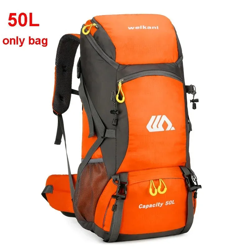 50L Waterproof Hiking Backpack for Men and Women