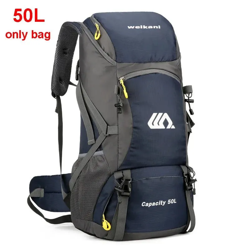 50L Waterproof Hiking Backpack for Men and Women