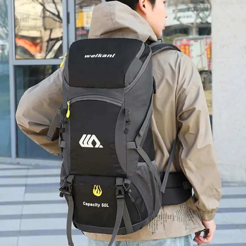 50L Waterproof Hiking Backpack for Men and Women