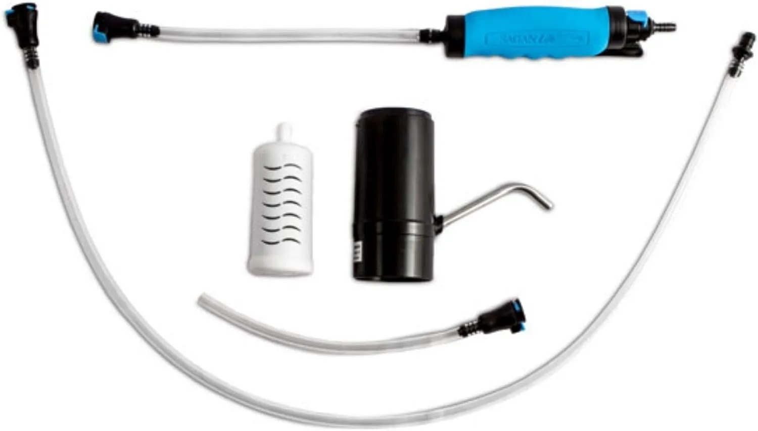 55 Gallon Drum Water Filter Pump, AquaDrum Water Purification System, Emergency Water Barrel Filtration System, Long Term Water Storage, Emergency Drinking Water, Filters Up to 250 Gal