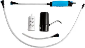 55 Gallon Drum Water Filter Pump, AquaDrum Water Purification System, Emergency Water Barrel Filtration System, Long Term Water Storage, Emergency Drinking Water, Filters Up to 250 Gal