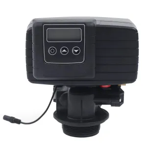 5600xstst Time Type Water Softener System,3W Digital Filter Control Head with Paddlewheel Meter for Water Purification Equipment (0.44-0.88 Lbs Working Pressure   6614 Lbs Water Production)