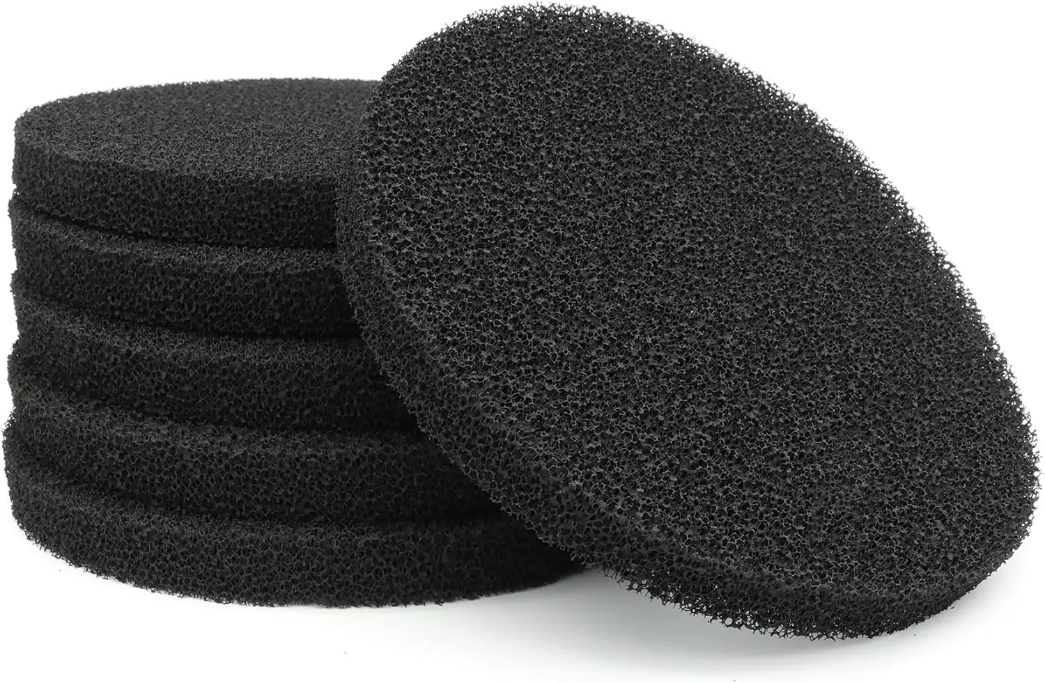 6 Pack Carbon Filter Pads Compatible with FX4 / FX5 / FX6 Canister Filter, Replacement Carbon Impregnated Foam