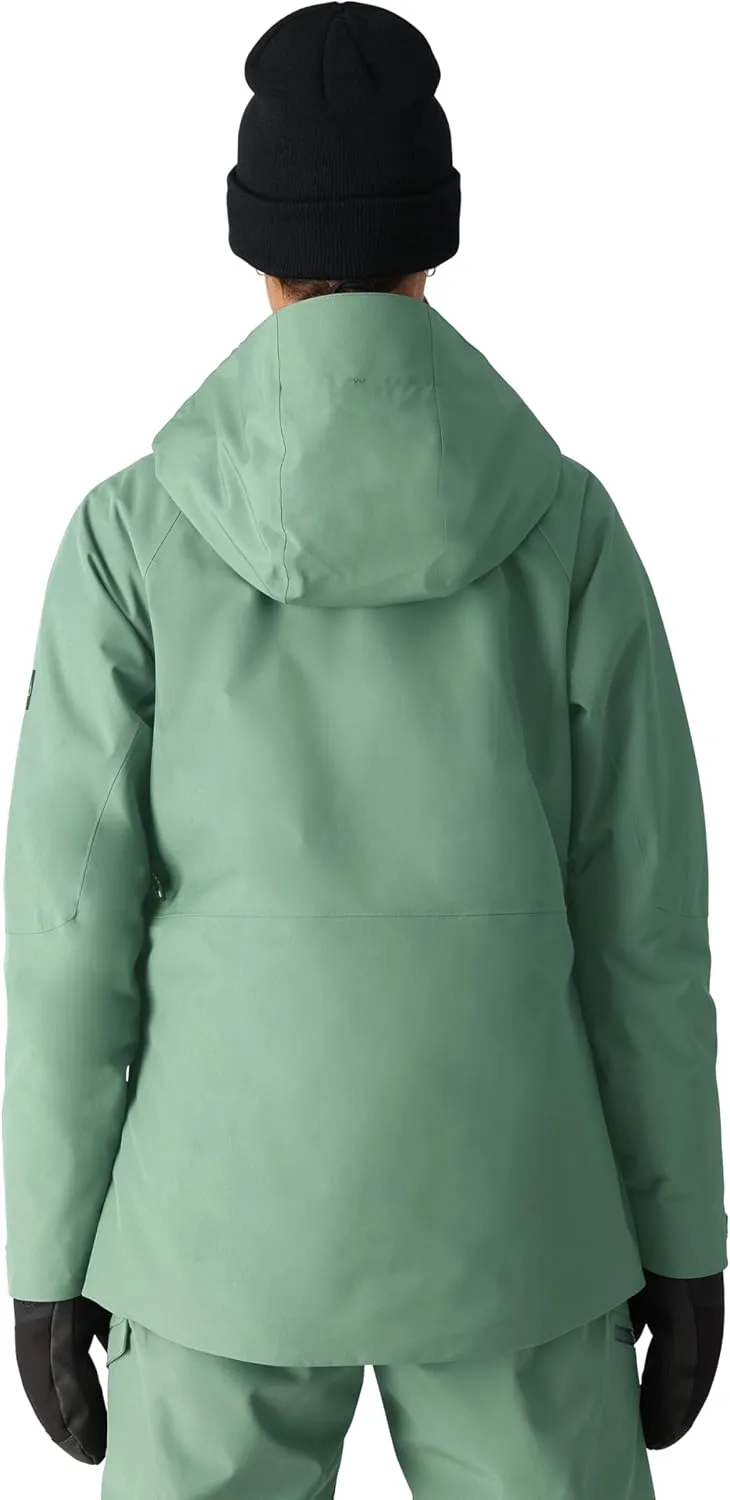 686 Women's Hydra Insulated Jacket - Mechanical Stretch Thermal Clothing - Water & Weather Resistant