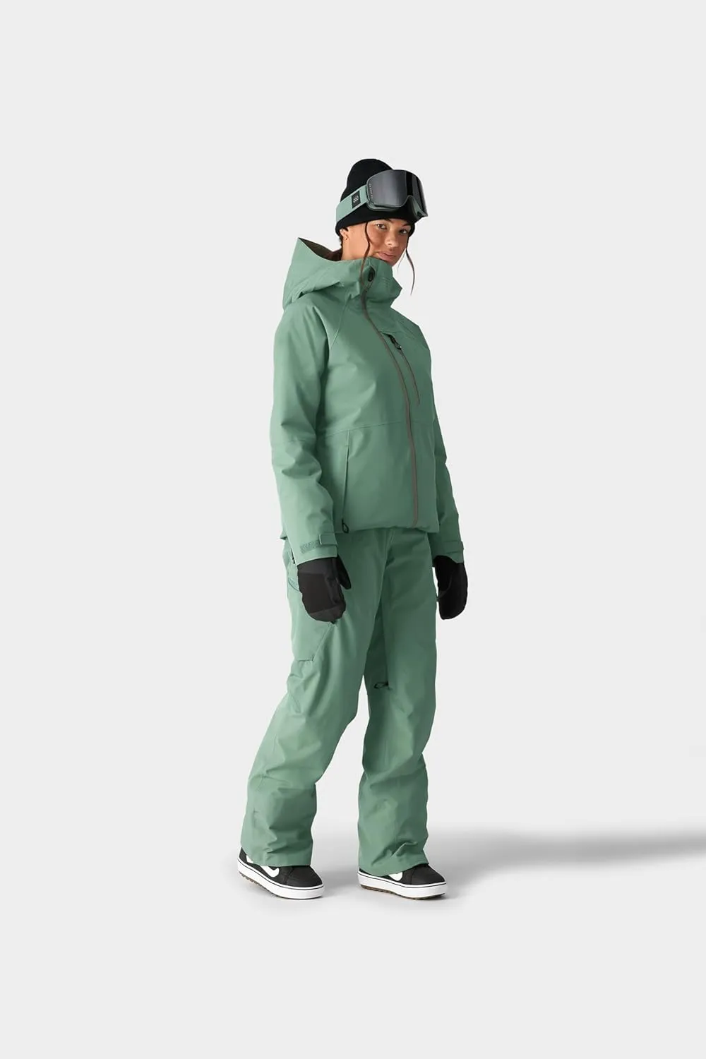 686 Women's Hydra Insulated Jacket - Mechanical Stretch Thermal Clothing - Water & Weather Resistant