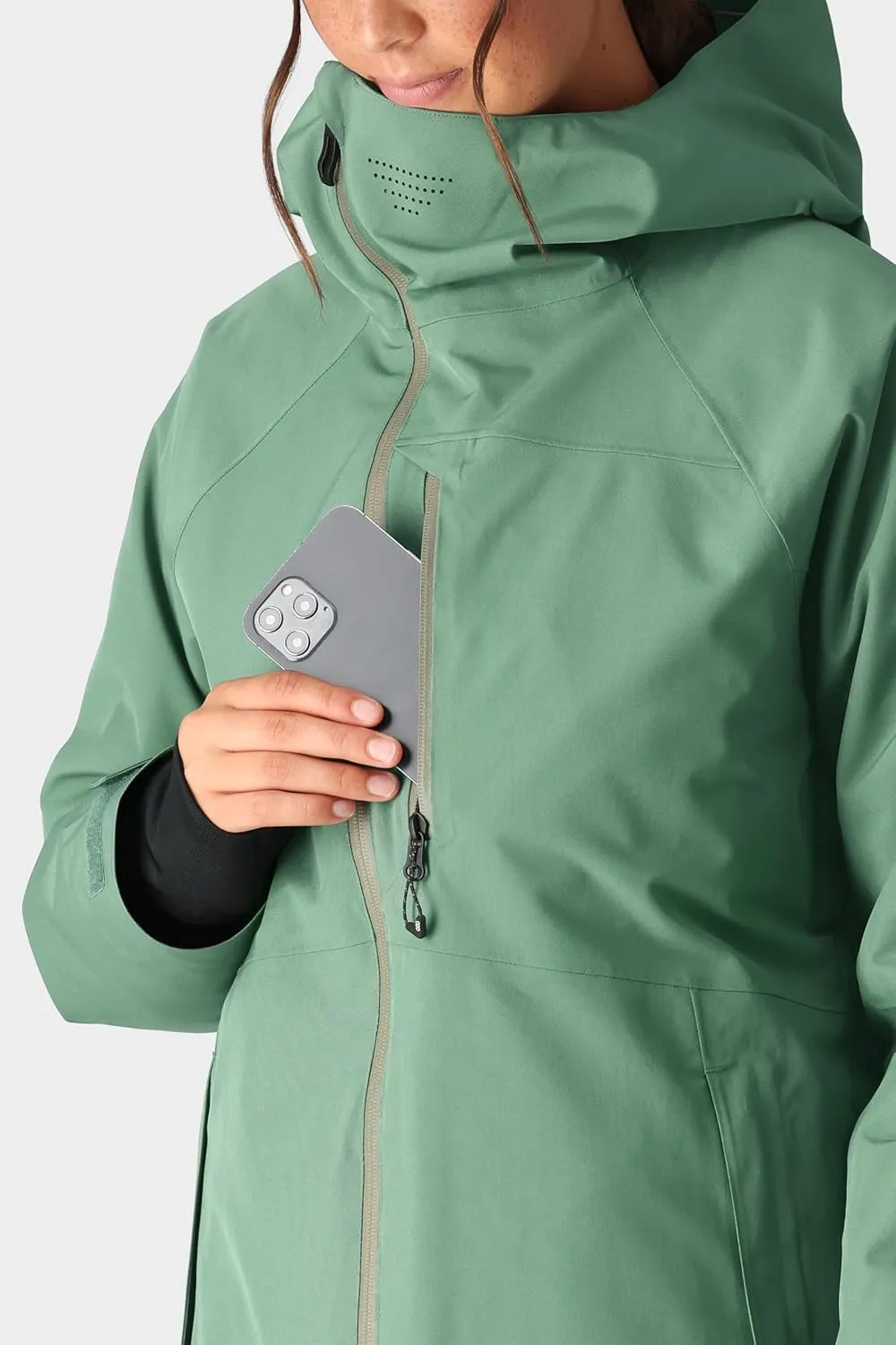 686 Women's Hydra Insulated Jacket - Mechanical Stretch Thermal Clothing - Water & Weather Resistant