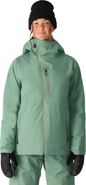 686 Women's Hydra Insulated Jacket - Mechanical Stretch Thermal Clothing - Water & Weather Resistant