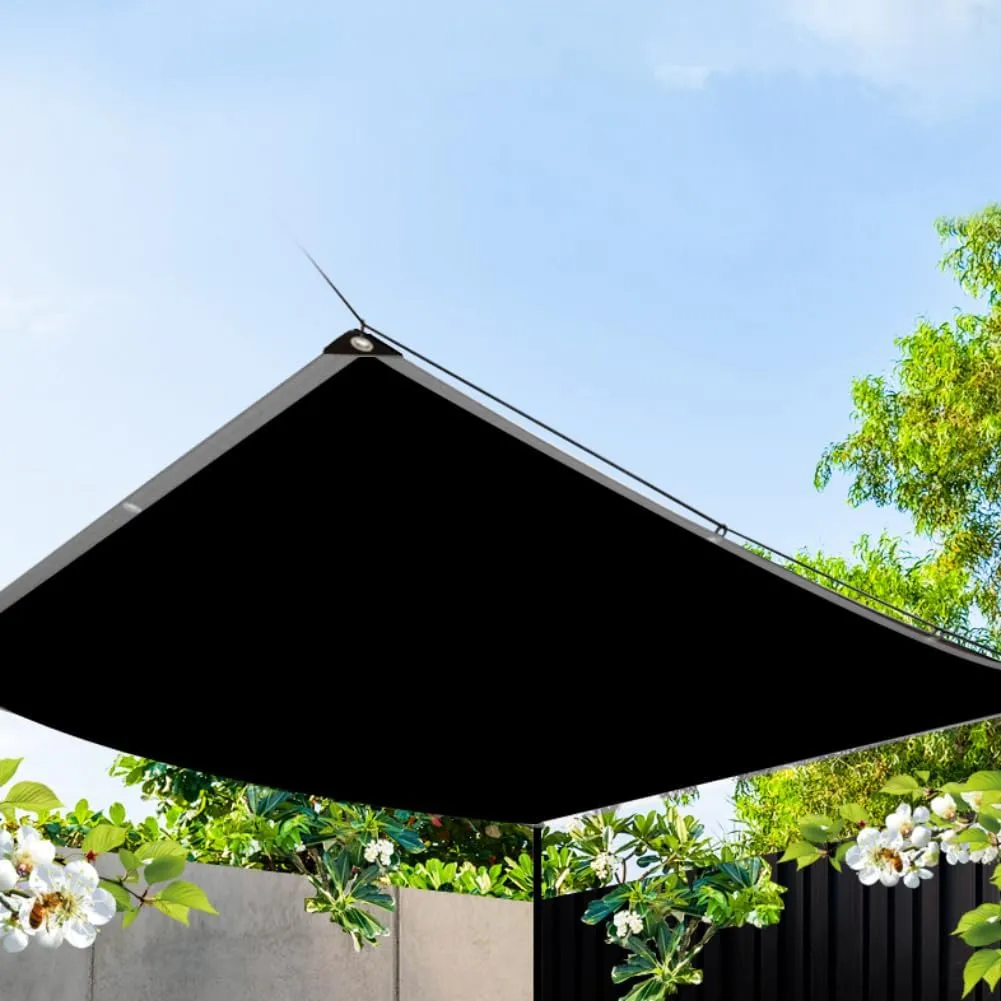 6x10 Feet Tarp,18 Mil Heavy Duty Tarp,UV Resistant,Tear Resistant,Outdoor Tarps Cover with Reinforced Edge Grommets for Roofs,Patios,Camping,Trucks,Yachts (6ft x 10ft)