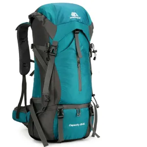 70L Camping Backpack With Rain Cover Outdoor