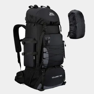 80L 90L large camping backpack travel bag men and women luggage hiking shoulder bags outdoor climbing trekking