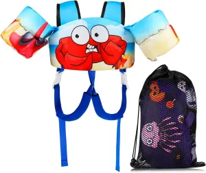 Adjustable Kids Swim Vest for Baby Swimming Training,Infant Baby Vest Swim Aid for 22-66 Pounds Boy and Girl