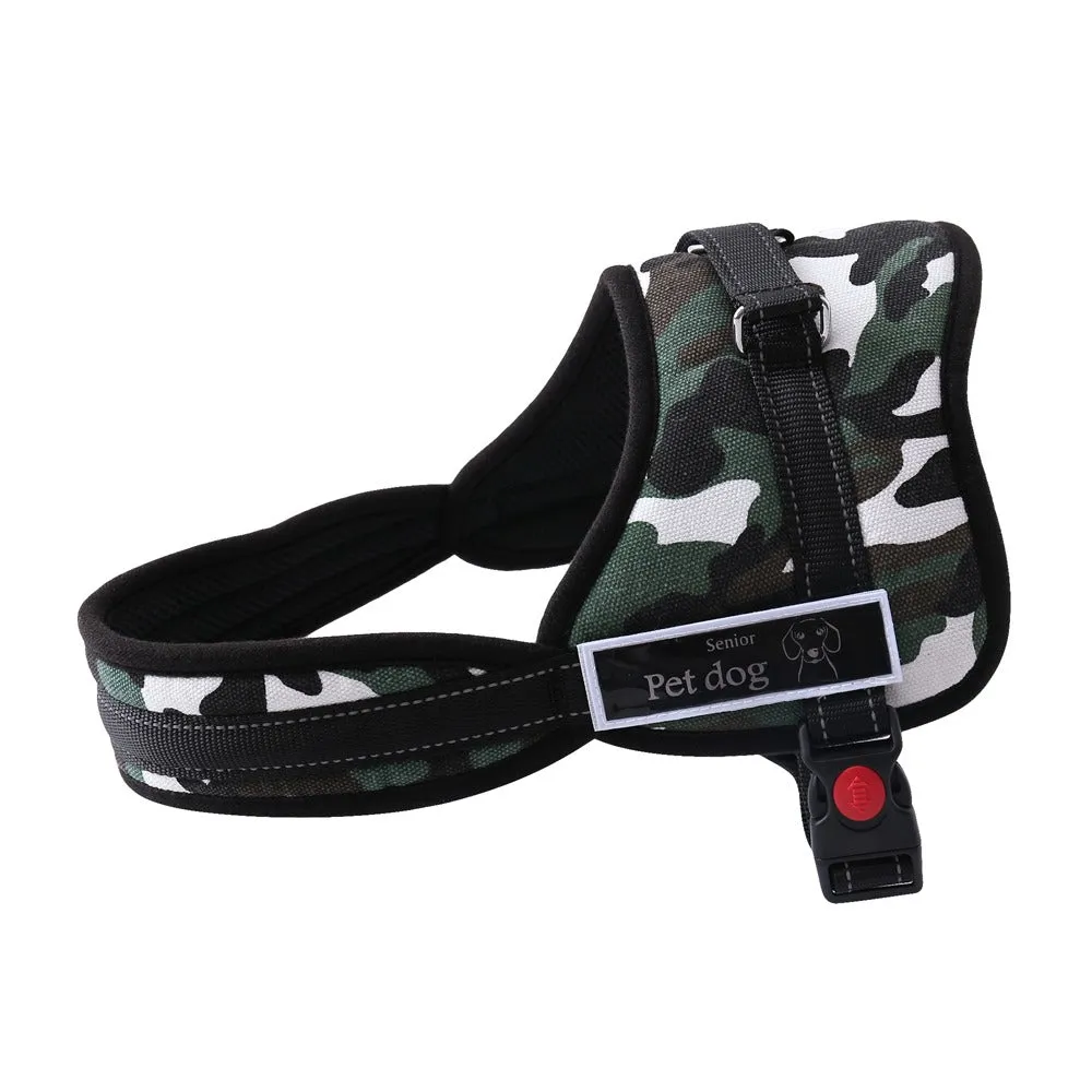 Adjustable Red Dog Harness