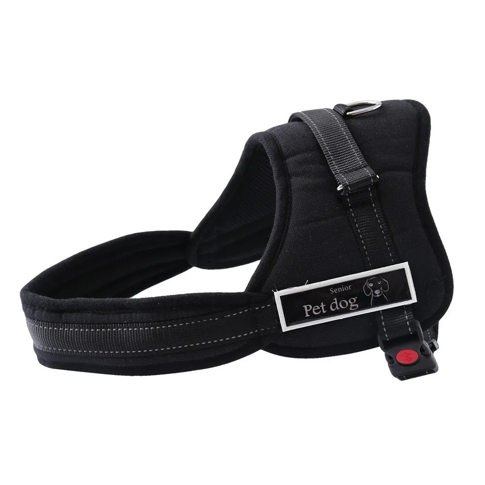 Adjustable Red Dog Harness