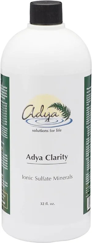 Adya Clarity-Best All Natural Trace Minerals for Water Purification-Purifier for Bottled Water and Fresh Water Sources by Authorized Dealer