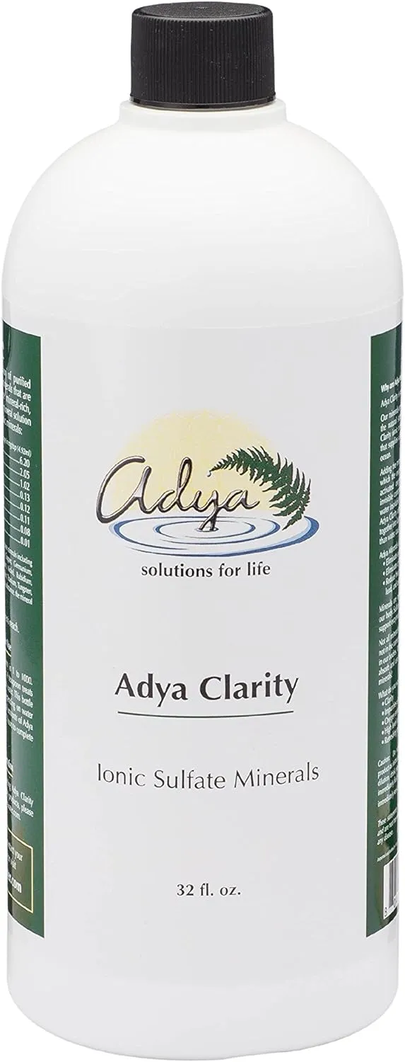 Adya Clarity-Best All Natural Trace Minerals for Water Purification-Purifier for Bottled Water and Fresh Water Sources by Authorized Dealer
