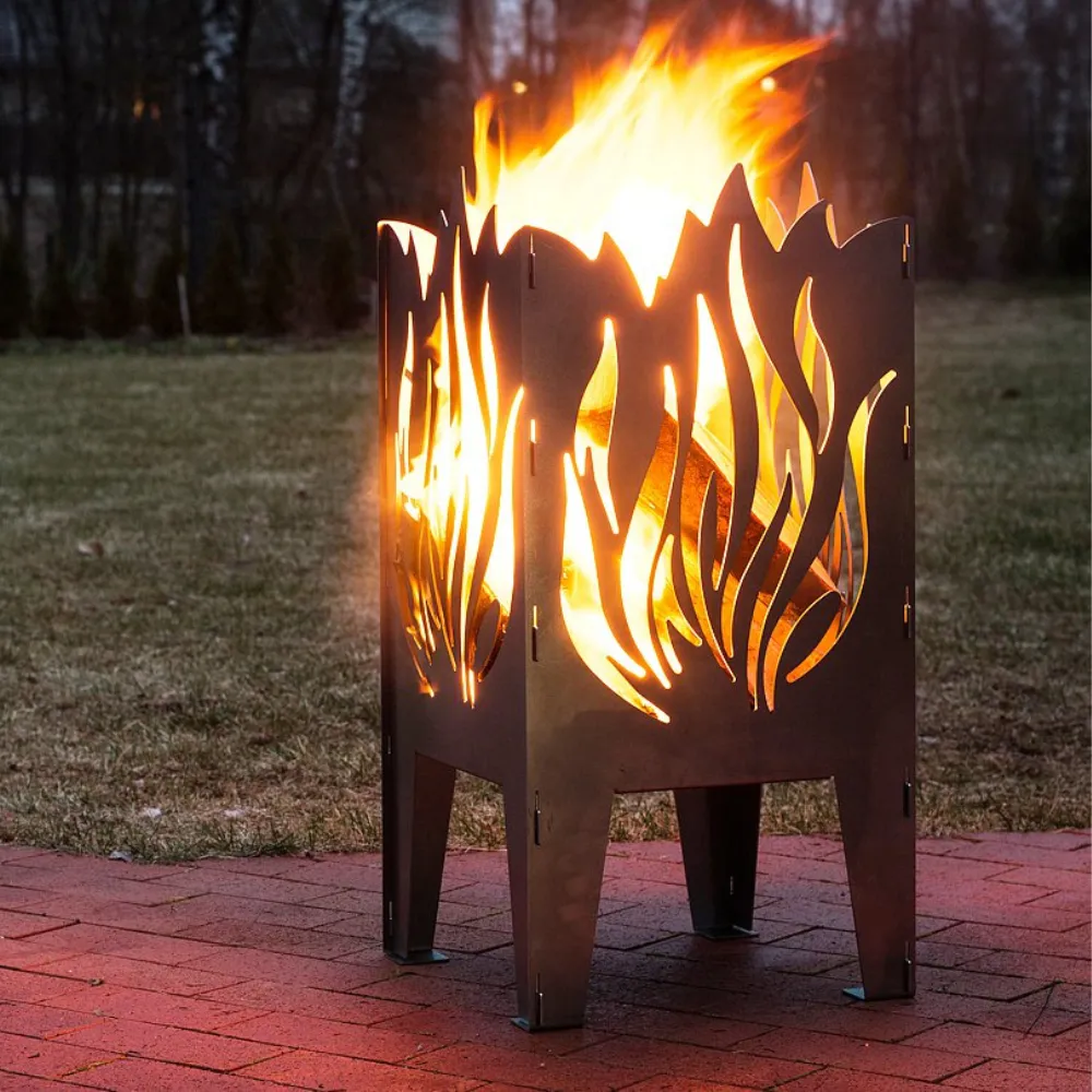 ALFRED RIESS - Portable Fire Pit - Fairy Tales Brazier Basket