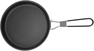 Alipis Folding Portable Non Stick Camping Skillet Heat Resistant Frying Pan for Outdoor Cooking Lightweight Multi Functional Cookware for Backpacking and Picnics Food Grade