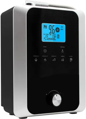 Alkaline Electrolyzed Water Machine,Ph2.8-11.0alkaline Acidic Hydrogen Water Purifier,Up To-700mv Orp,7 Water Settings,Automatic Cleaning,Smart Voice,110V