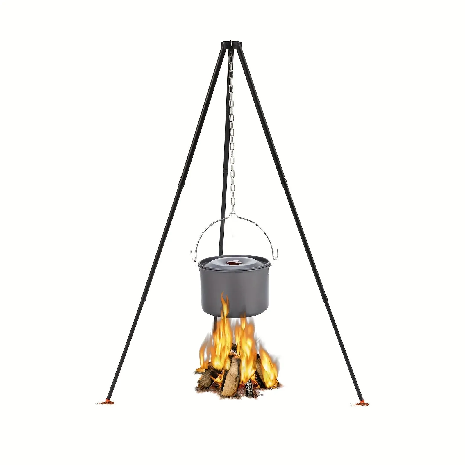 Aluminum Alloy Campfire Tripod Stand