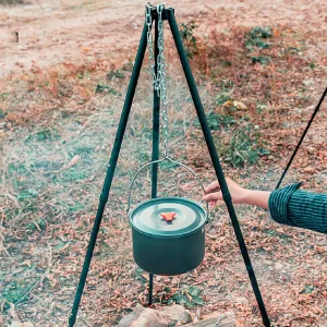 Aluminum Alloy Campfire Tripod Stand