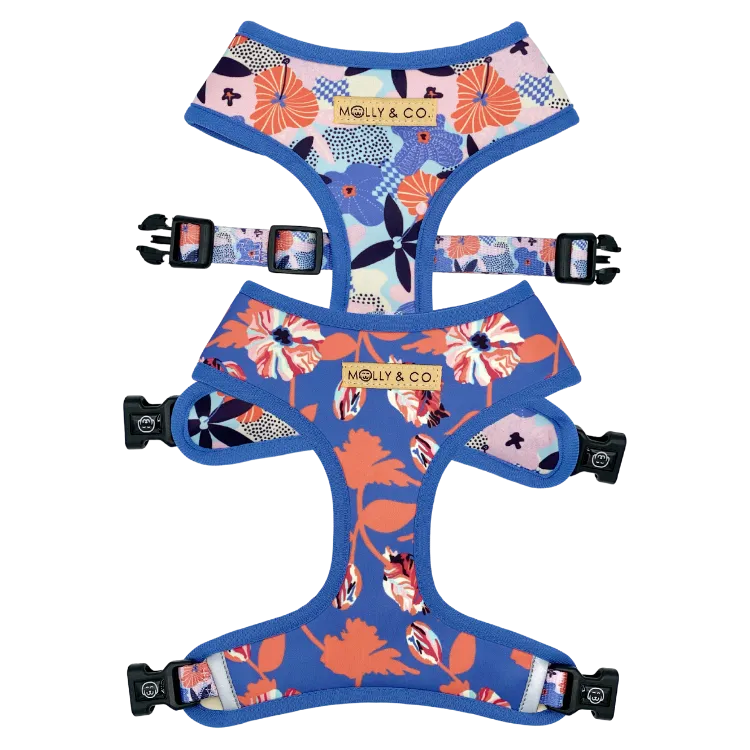 Always Blooming - Reversible Dog Harness - FINAL SALE