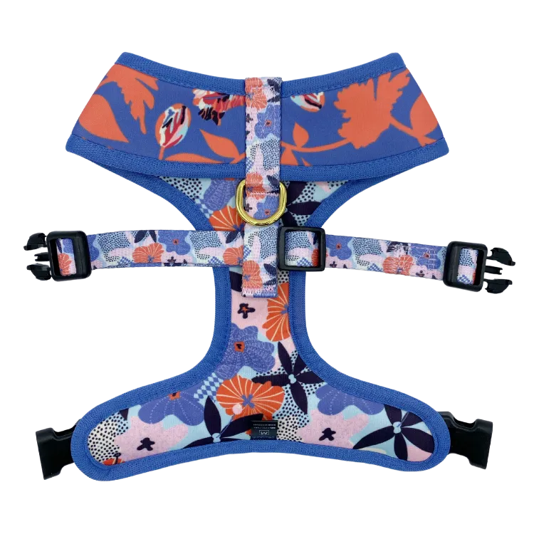 Always Blooming - Reversible Dog Harness - FINAL SALE