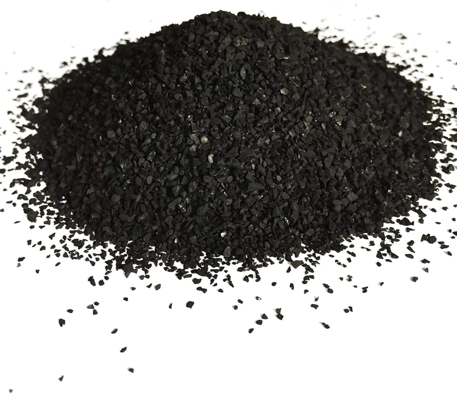 American Water Solutions - 5lbs Activated Coconut Shell Granular Carbon Charcoal 12X40 Mesh for Water Filtration/Air Filtration Systems.