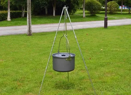 and Camping for Pit Cooking Fire Extensive range Outdoor Tripod Augmented reality Outdoors Gathering