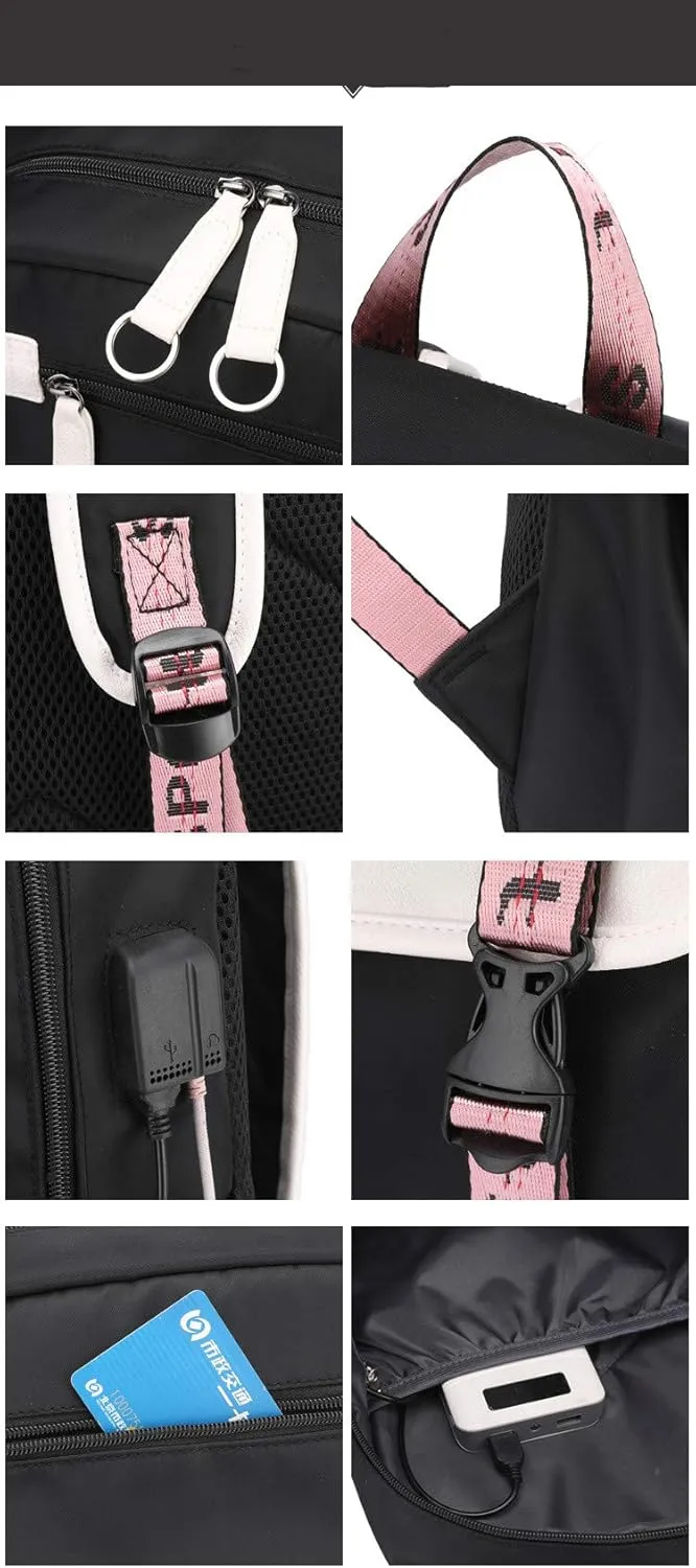 Anime Watashi ni Tenshi ga Maiorita! Backpack Cosplay Mochila Rucksack Backpack (4)