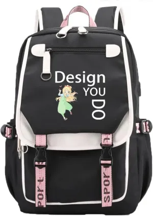 Anime Watashi ni Tenshi ga Maiorita! Backpack Cosplay Mochila Rucksack Backpack (4)