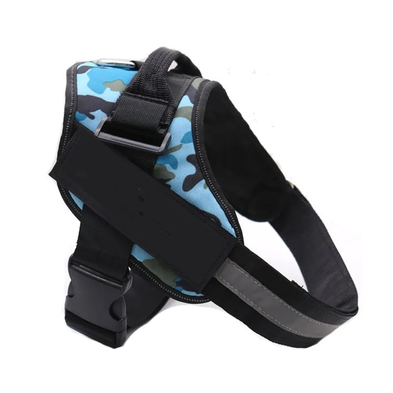 Anti-Escape Dog Harness with Name Embroidery – No-Pull, Personalized Safety Vest for Small to Large Dogs