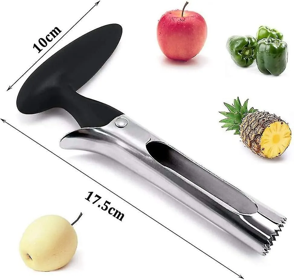 Apple Corer Stainless Steel Apple Core Corer With Sharp Serrated Blade And Ergon